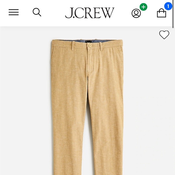 484 Men’s Chino J Crew - Picture 1 of 2